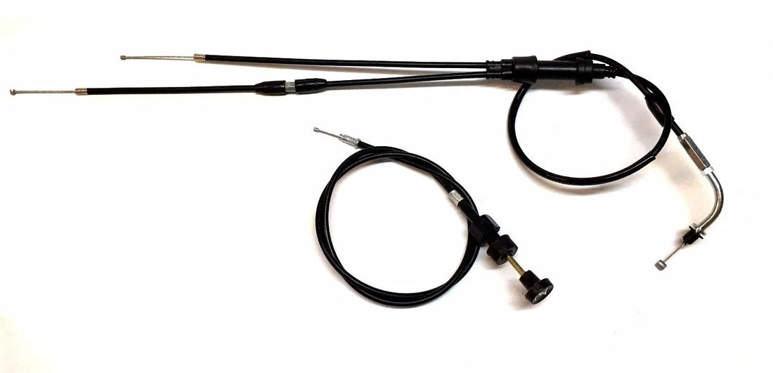 For Fyamaha PW50 Throttle Gas Accelerator Cable & Pull Choke Cable 2003 - 2013
