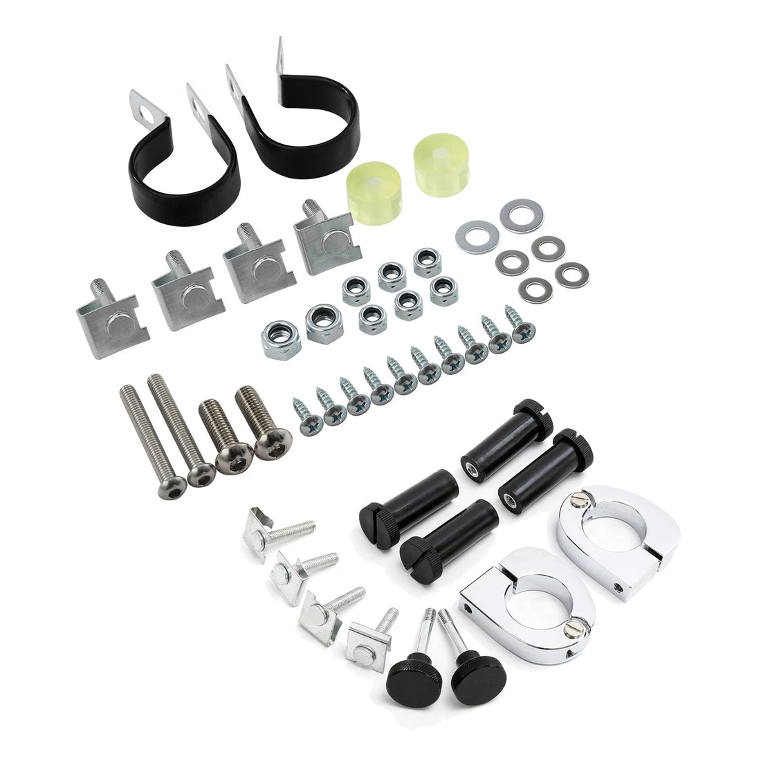 Lower Vented Fairing Mount Hardware Clamps Kit Fit For Harley Touring 1983-2013