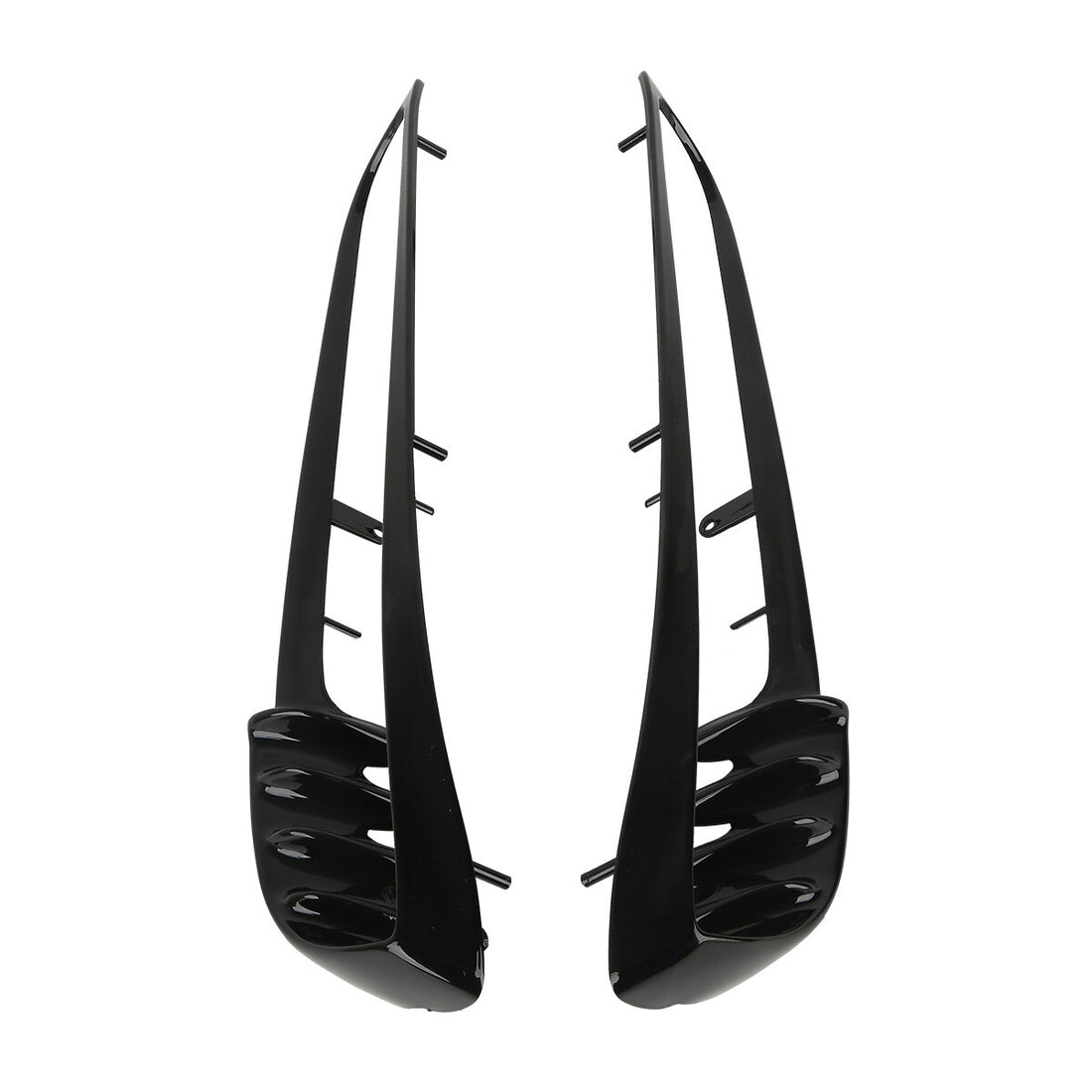 Black Radiator Trim Bezels Fit For Harley V-Rod Vrsca Vrscb Vrscaw 2001-2010 09