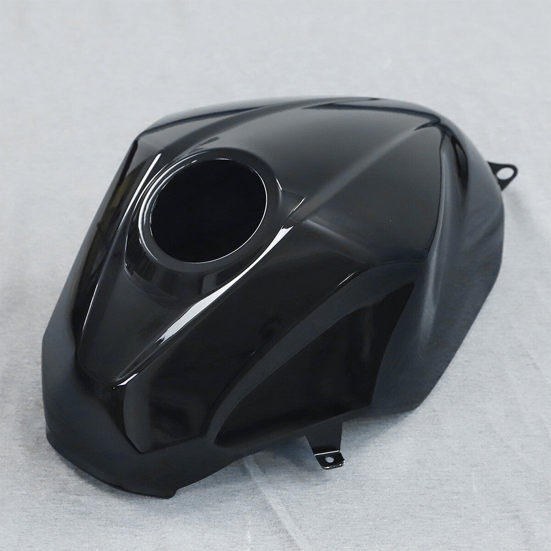 Glossy Black Gas Fuel Tank Cover Fairing For Kawasaki Ninja 400 2018-2023 EX400