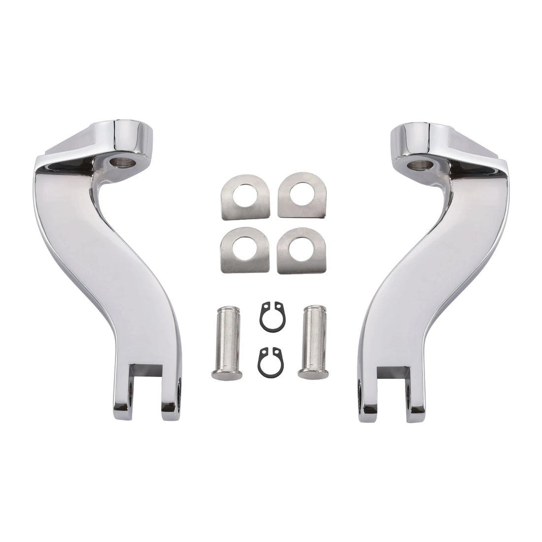 Chrome Rear Footpeg Mount Fit for Harley Touring Electra Street Glide 1993-2025