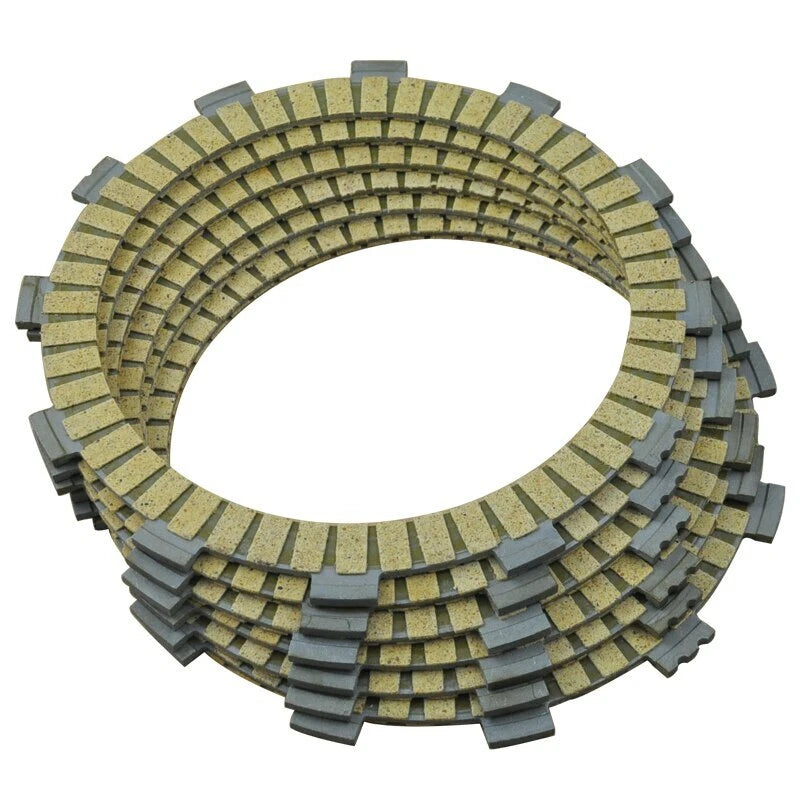 6 Pcs Friction Clutch Plate for Yamaha XV535 S Virago XV500 XV400 XVS400 XVS400C