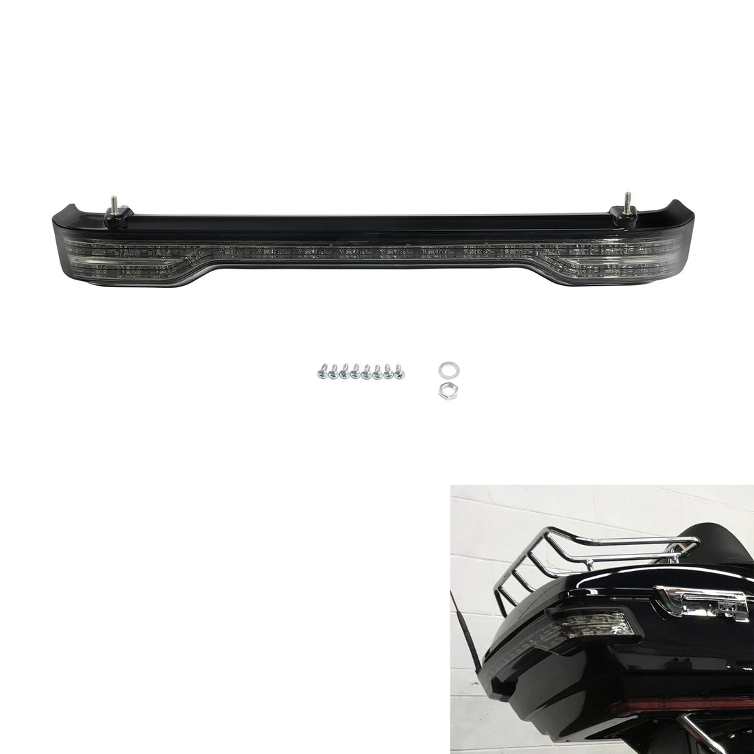 King Trunk LED Brake Tail Light Fit For Harley Electra Road Glide 2014-2025 US