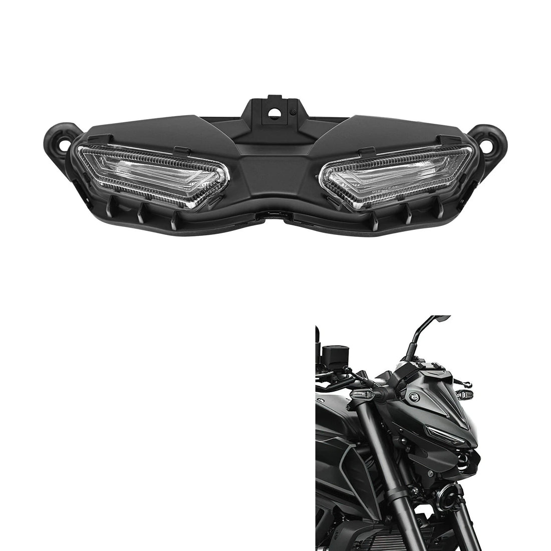 Left and Right Pilot Light Headlight Lamps Fit For Yamaha MT-03 MT-25 2020-2025