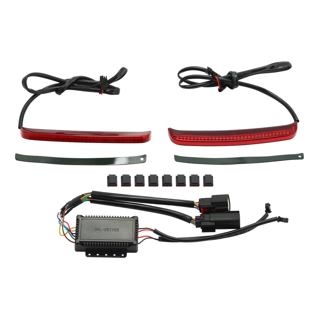 LED Saddlebag Light Run Brake Turn Signals Fit For Harley Road King Glide 14-24