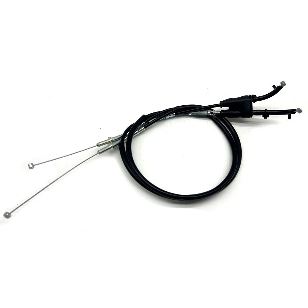 For Kawasaki Ninja ZX6R ZX636C/D 2005-2006 Pull & Push Steel Throttle Cable Wire
