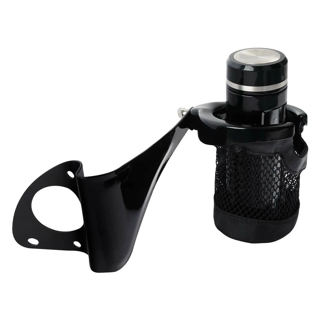 Rear Passenger Drink Cup Holder Fit For Harley Electra Glide 2014-20123
