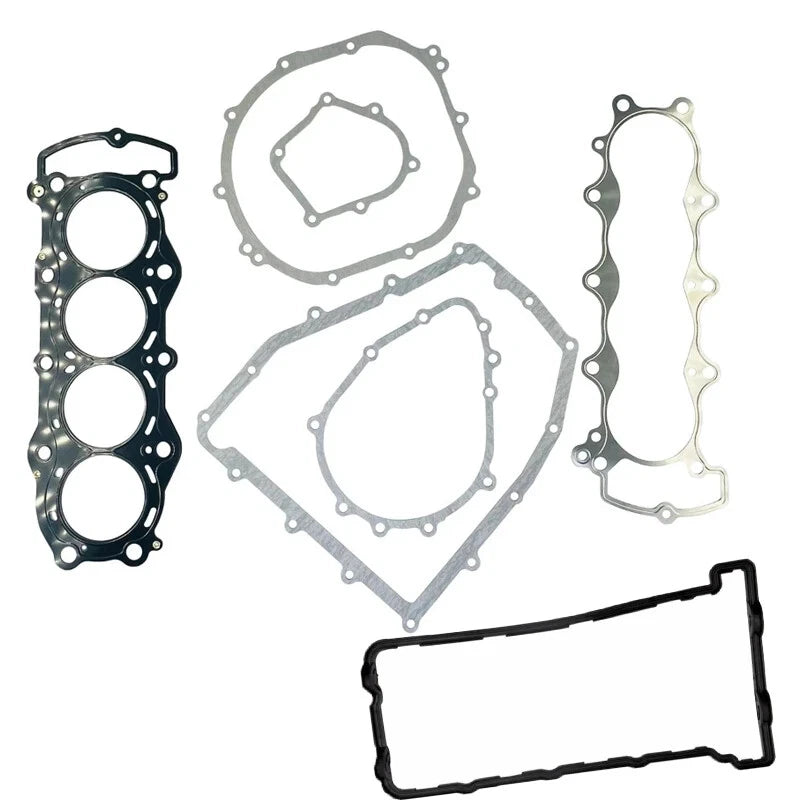 Cylinder Crankcase Cover Gasket Kits Set For Kawasaki Ninja ZX6R ZX636 2003-2004