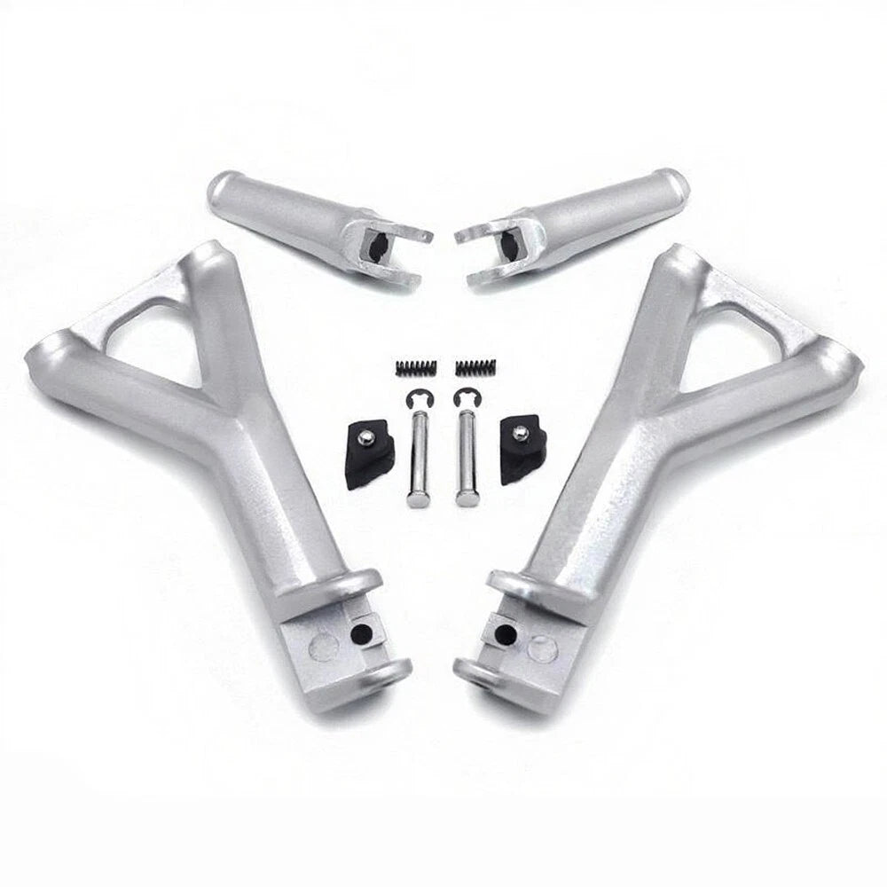 Ducati Panigale V4/S Motorcycle Rear Foot Pegs Bracket Silver Fit For 2018-2023