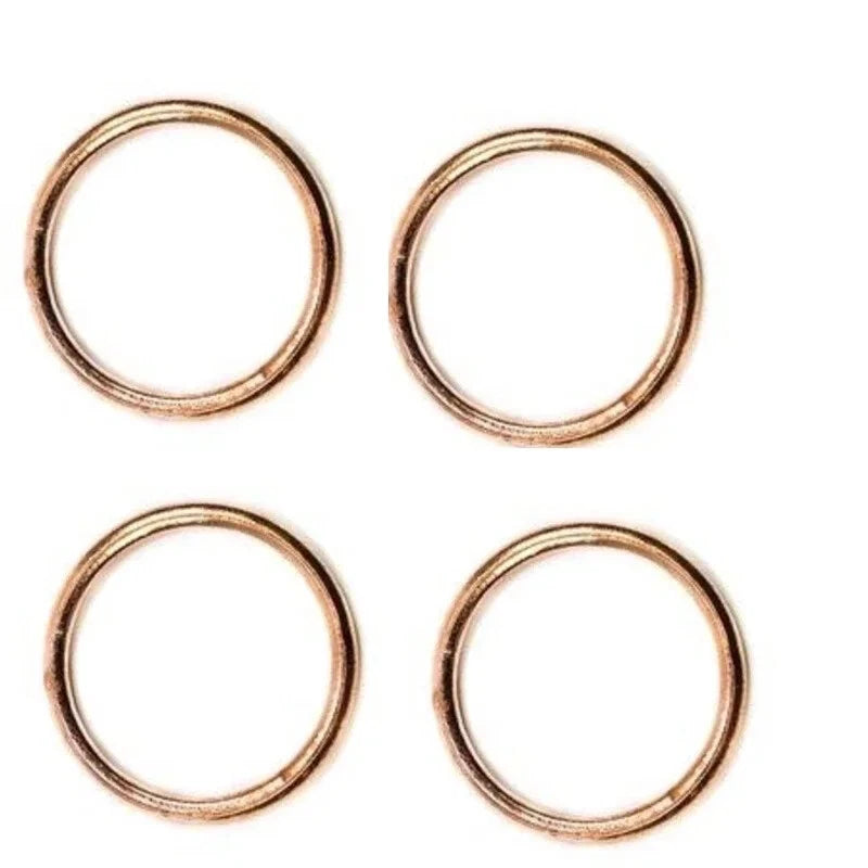 38.5*46.5*4 Copper Plated Exhaust Pipe Gasket Kawasaki ZL1000 87-89 ZL900 85-87