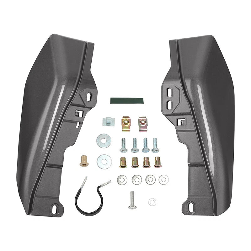 Mid Frame Air Deflectors Fit For Harley Street Glide 2009-2024 Charcoal Denim