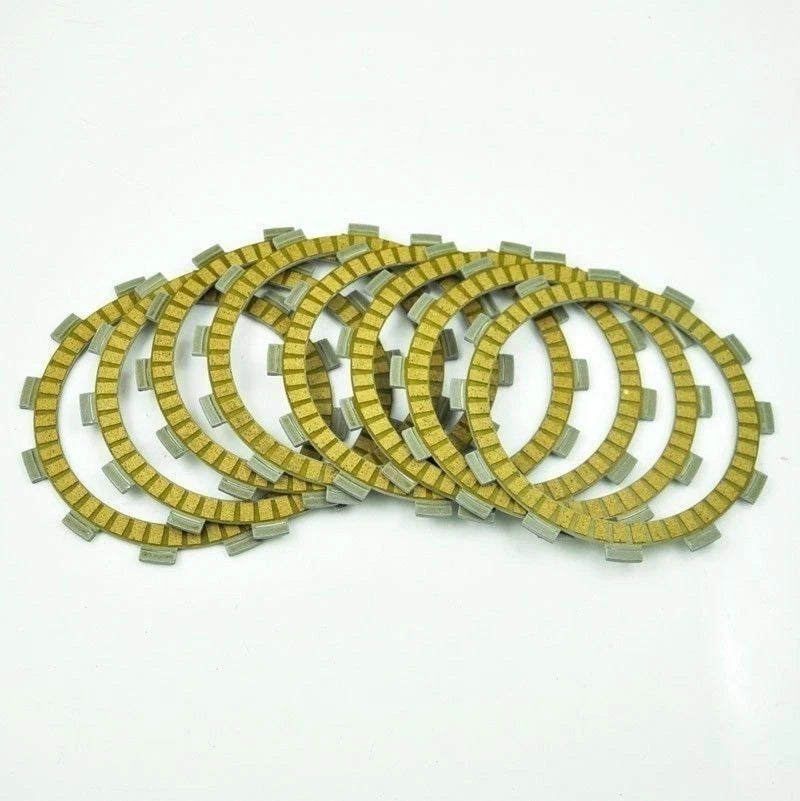 8 PCs Clutch Plate Kit for Yamaha SR400 01-21 SR500 80 XT500 81-82 XZ550R 82-83