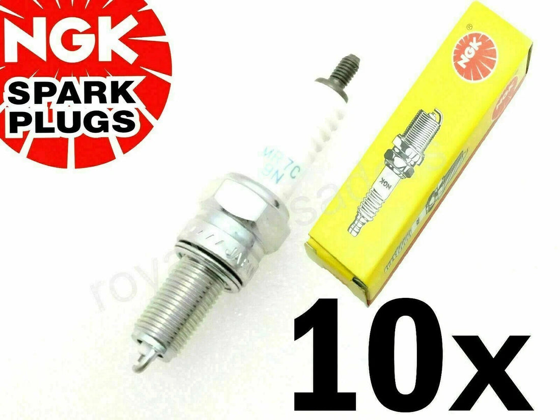 10x GENUINE NGK REPLACEMENT COPPER CORE SPARK PLUG MR7C-9N @LS