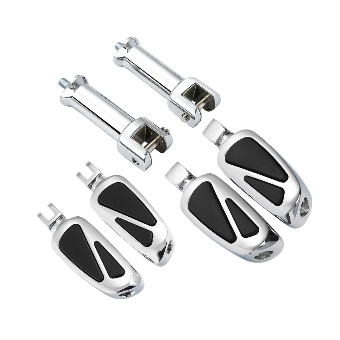 Driver Passenger Footpegs Bracket Fit For Harley Softail Fat Boy Low Rider 18-25