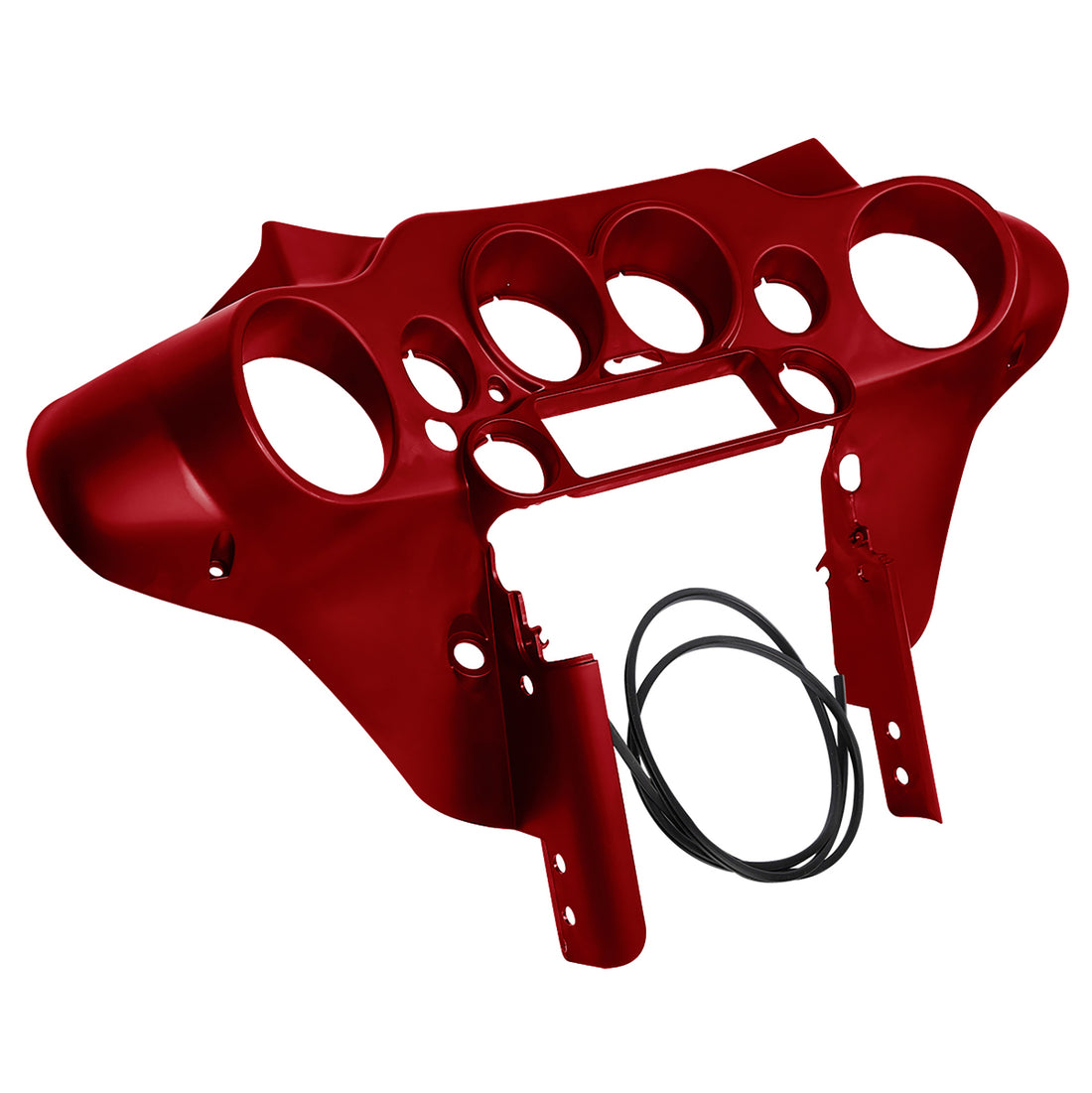 Speedometer Inner Fairing Fit For Harley Electra Glide 1996-13 Ember Red Sunglow