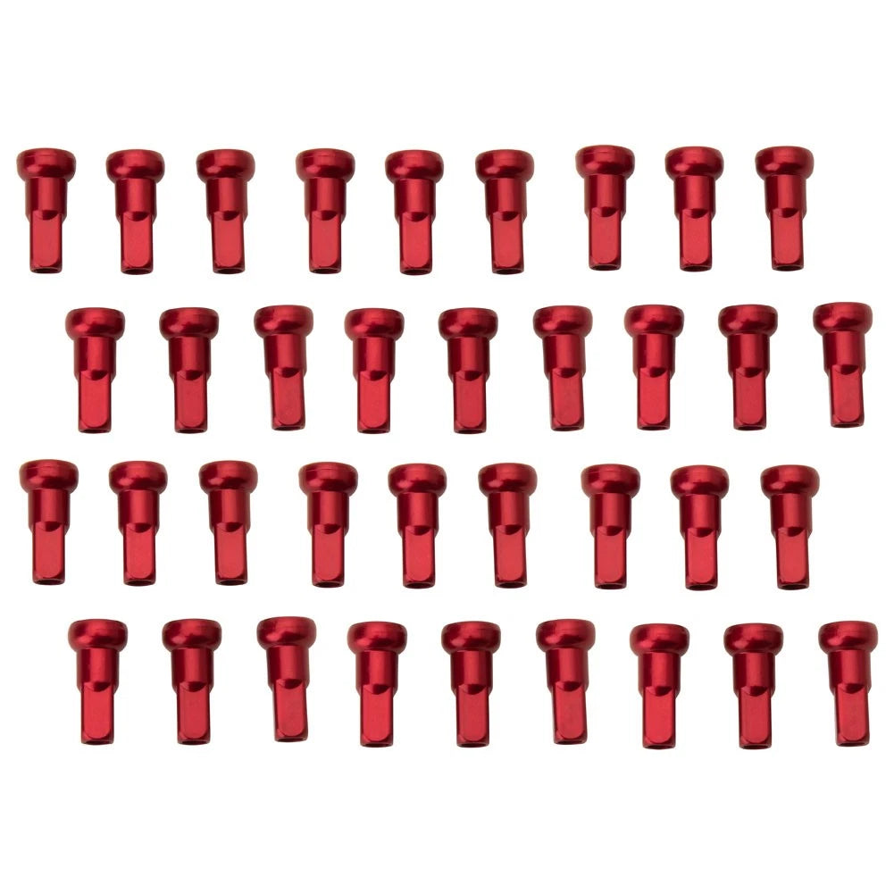 Tusk Impact Wheel Replacement Spoke Nipple Kit Red For Sherco 125 SE-R 2017