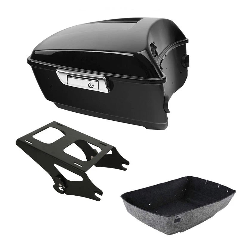 King Trunk Mounting Rack Fit For Harley Touring Road King Glide Flhx 2014-2026