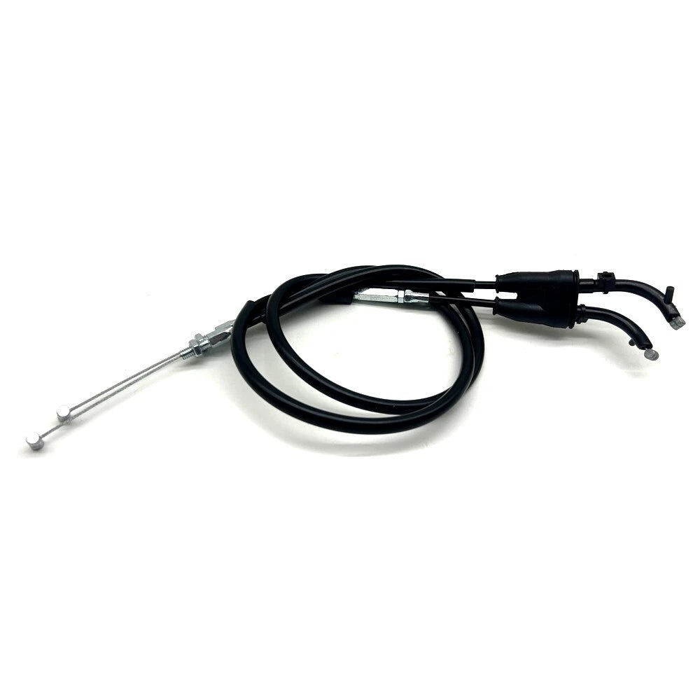 Fit For Yamaha YZF-R1 2009 2010 2011-2014 Pull & Push Steel Throttle Cable Wire