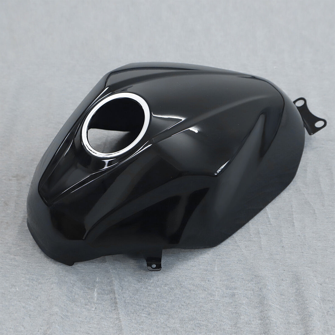 Glossy Black Gas Fuel Tank Cover Fairing For Kawasaki Z400 2019-2023 ER400 ABS