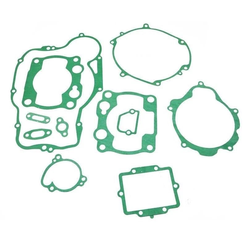 For Kawasaki KX250 90-91 Engine Clutch Stator Cover Cylinder Base Gasket Kit Set