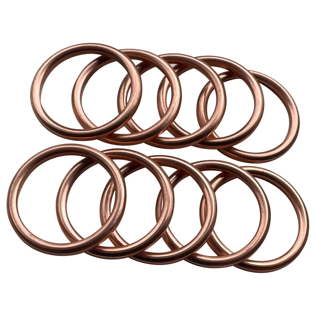 10pcs 32x40x4 EXHAUS Muffler Pipe Gasket for Yamaha YZ80 YX FJ XJ FZ 600 750