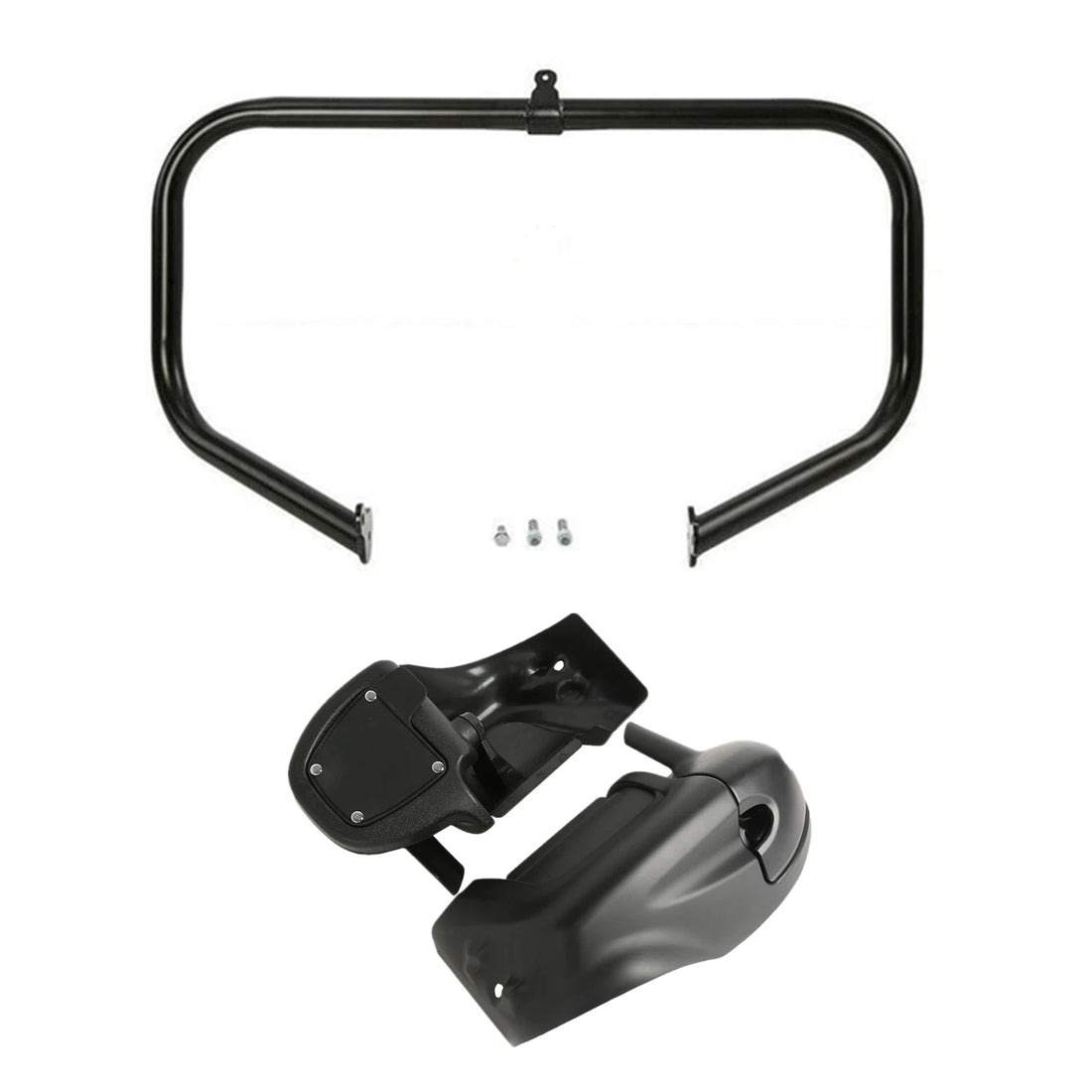 Matte Lower Vented Fairing Engine Crash Bar Fit For Harley Street Glide 09-13 12