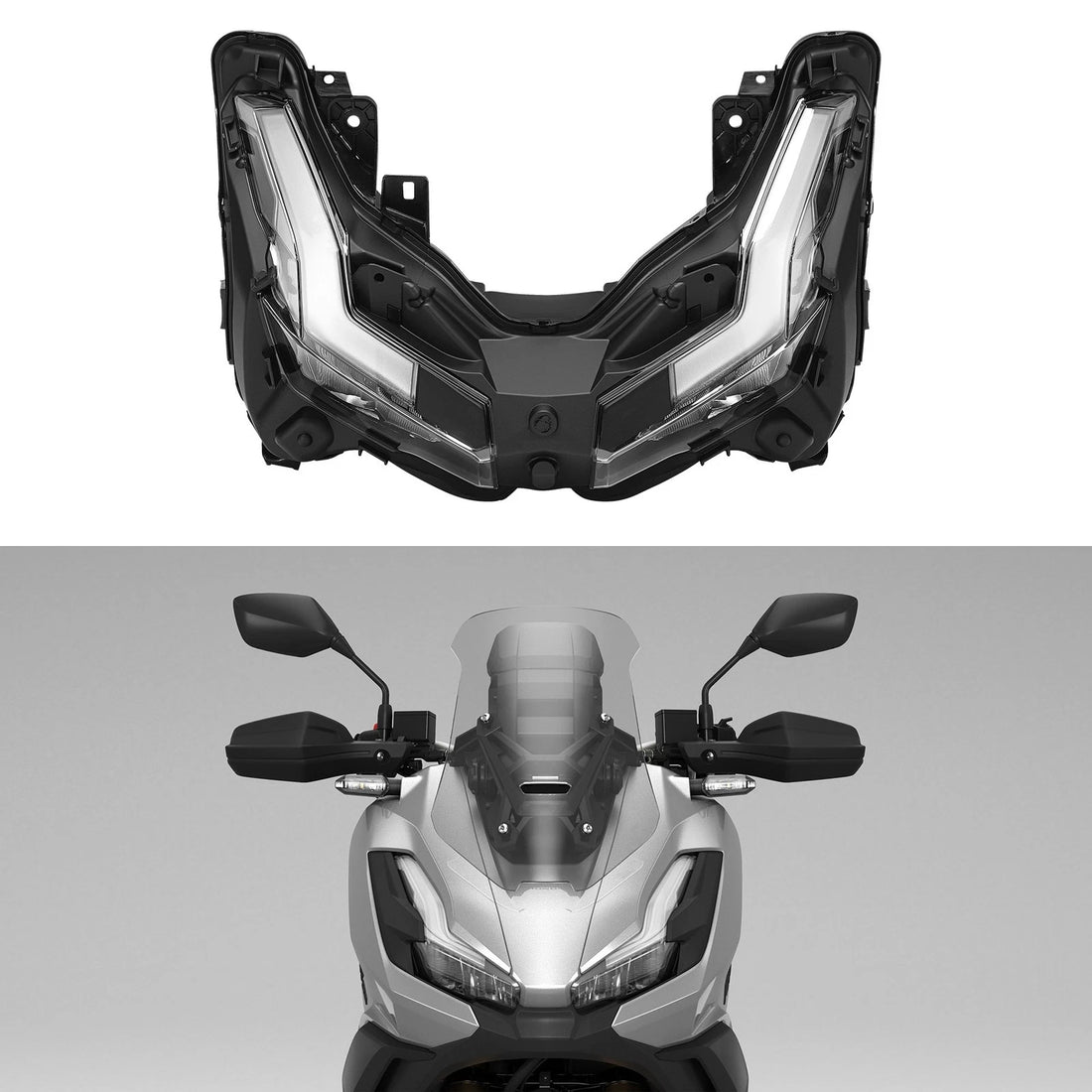 LED Headlight Head Lamp Assembly Fit For Honda ADV150 ADV160 ADV350 2019-2025 24