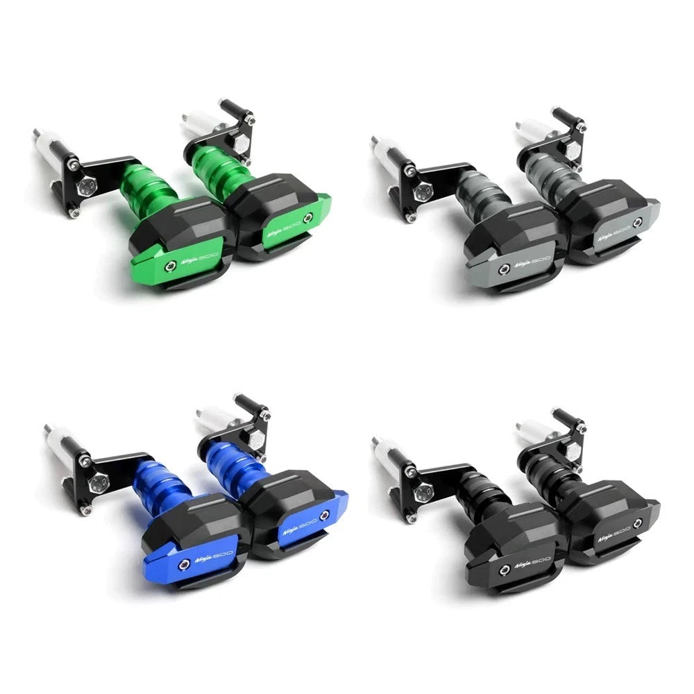 New Frame Engine Crash Sliders Protectors Fit Kawasaki Ninja 500 ABS 2024-2025