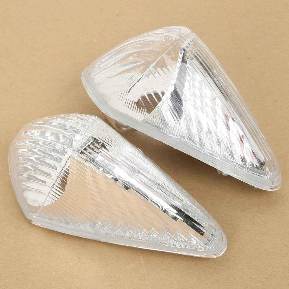 Fit for Honda Interceptor VFR800 1998 1999 2001 ABS Clear Front Turn Signal Lens