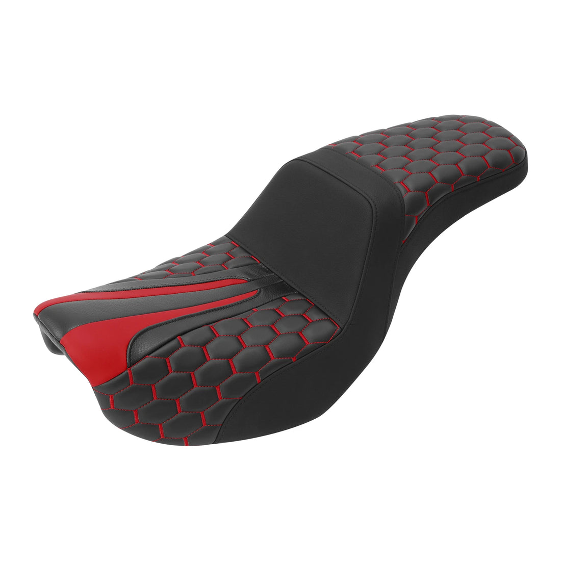 Rider Driver Passenger Seat Fit For Harley Dyna Fat Bob Super Glide Fxdc 2006-17