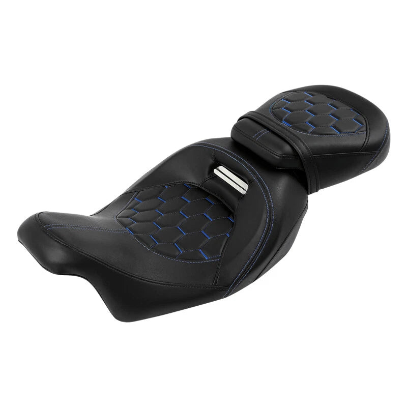 Black Driver & Passenger Seat Fit For Harley Touring Road Glide Flhx 2009-2023