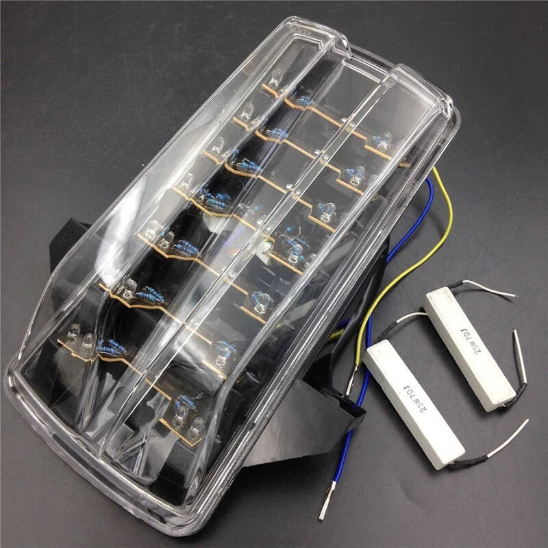 New LED Tail Light Fit Suzuki SV650/S/A 2003-2009 SV1000/SV1000S 2003-2007 Clear