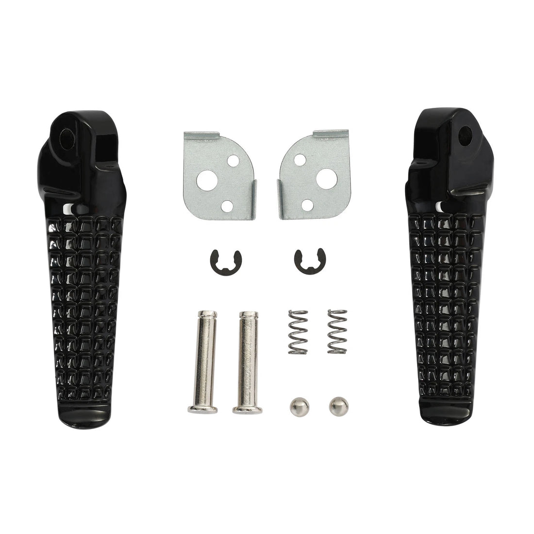 Passenger Footrests Footpegs Fit For Suzuki GSXR600 1997-2000 GSXR750 1996-1999