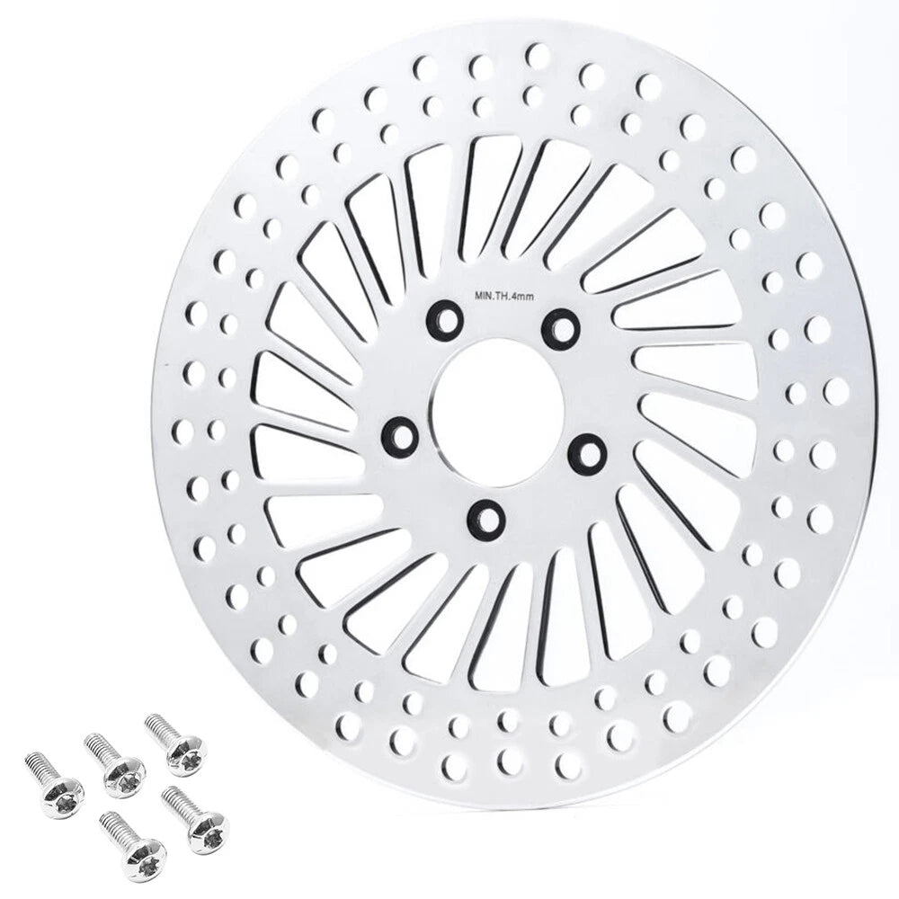11.5" Front Left Brake Rotor Bolts Fit For Harley Touring 2000-07 Softail 00-14