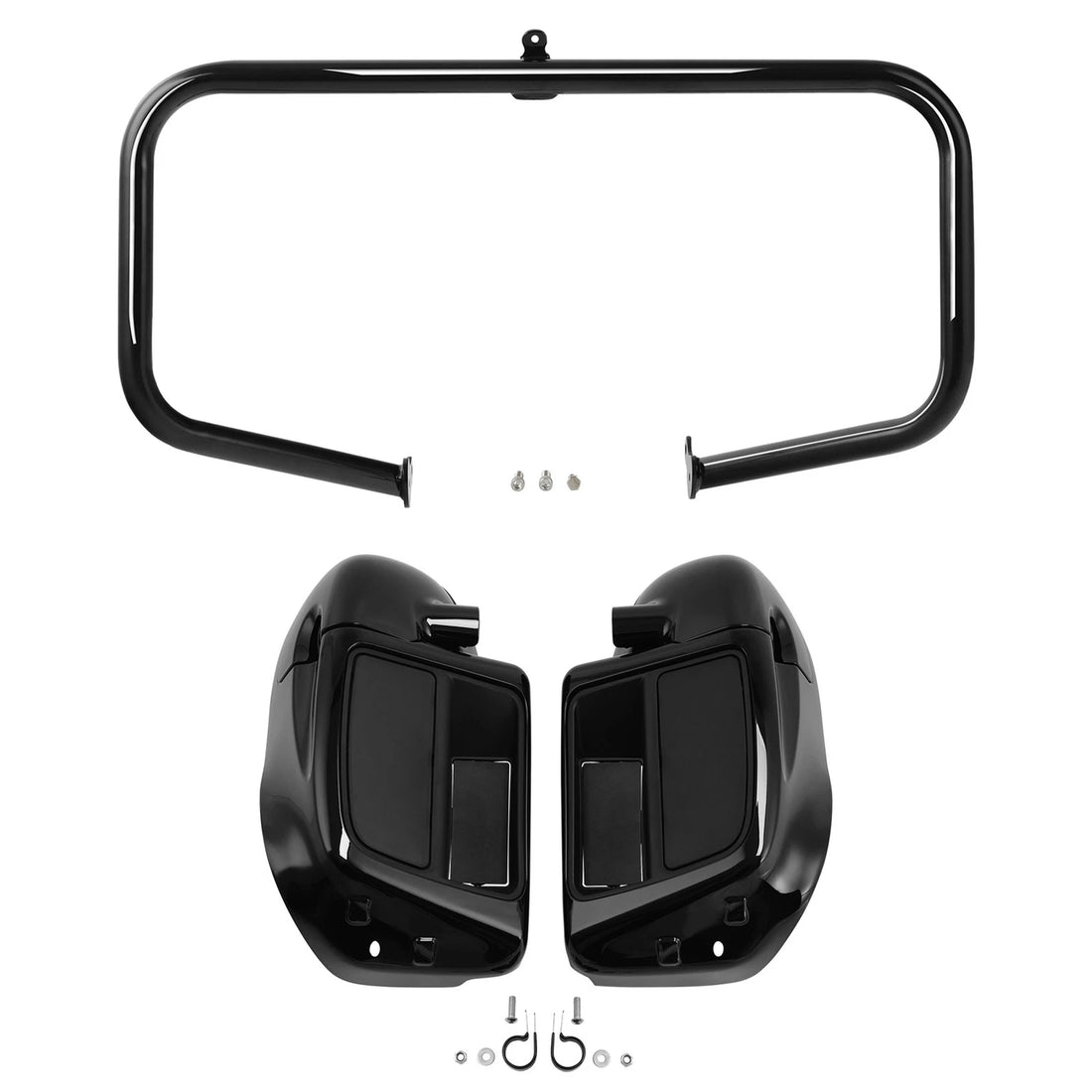 Lower Vented Fairings Engine Guard Crash Bar Fit For Harley Electra Glide 14-24