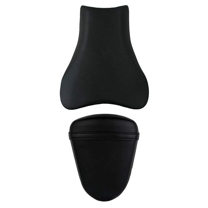 Black Rider Driver & Passenger Seats Fit For Suzuki Gsxr 1000 GSXR1000 2007 2008