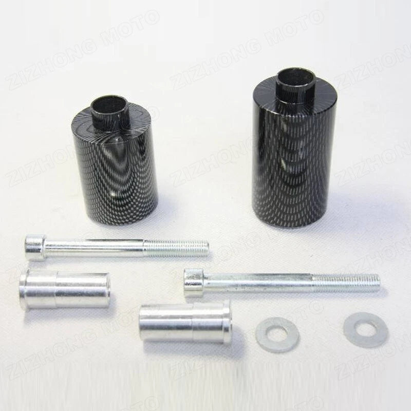 Fit for Yamaha FZ6 FZ6S 2004-2011 05 Frame Sliders Crash Protector Carbon Color
