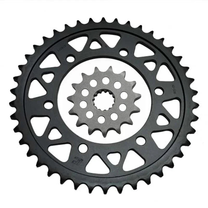 530 15T 42T Front Rear Sprocket For Kawasaki GPX500 R 1988 GPZ500 R 1988