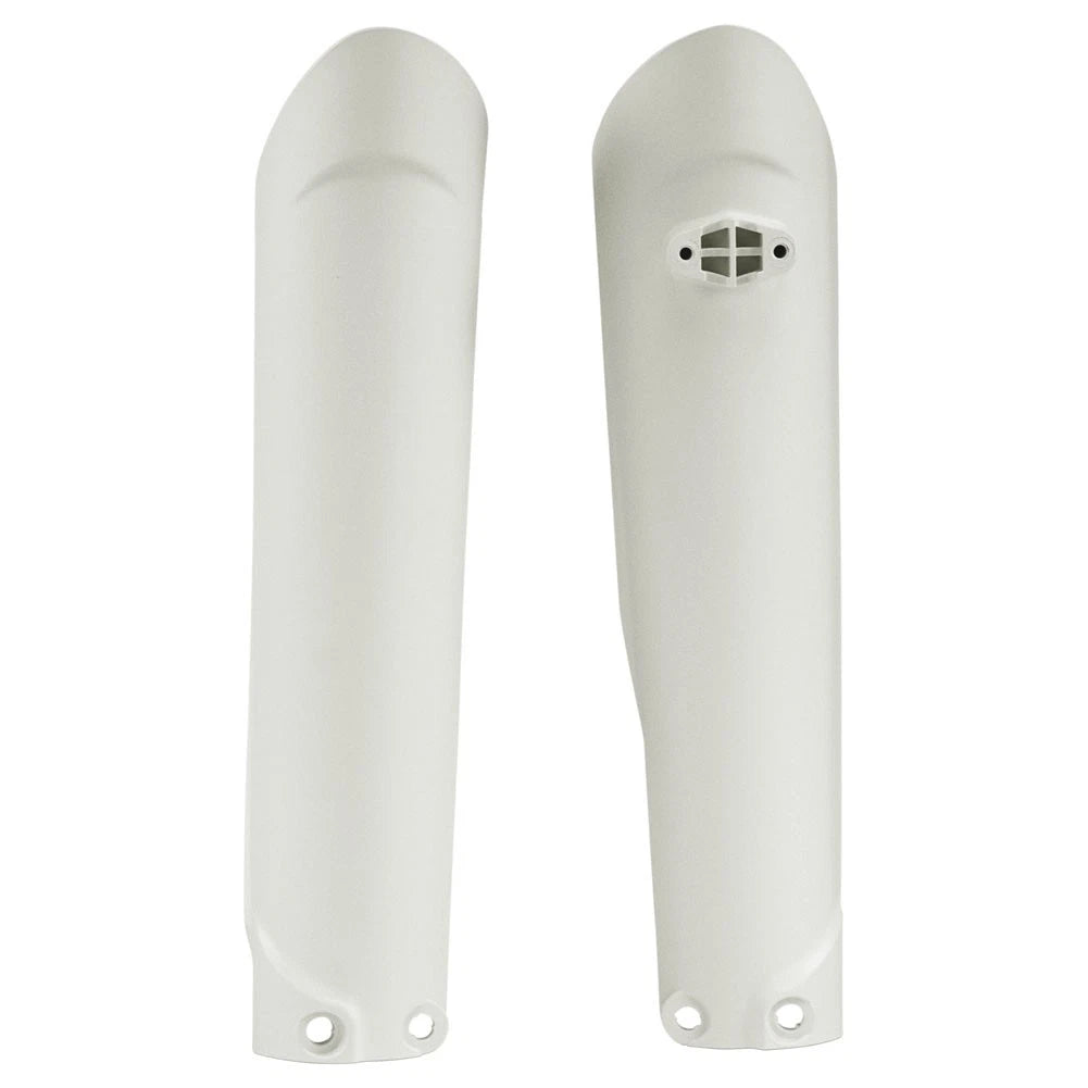 Acerbis Lower Fork Cover Set 15 White For KTM 500 EXC-F 2017-2023