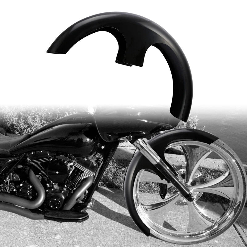 Unpainted 30" Steel Front Fender Fit For Harley Road King Electra Glide 97-13