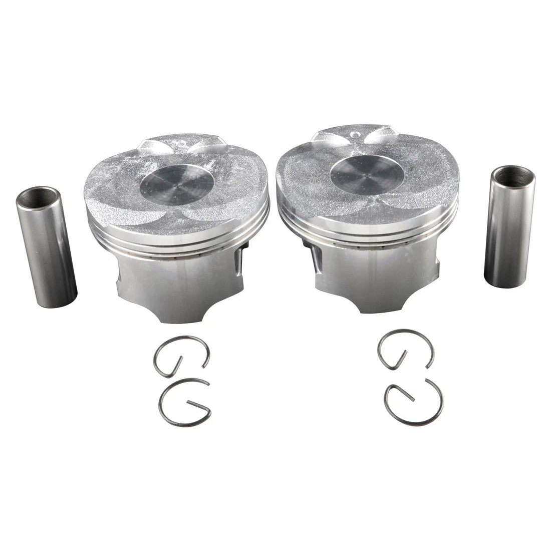 2pcs Piston Ring Kits For Kawasaki ER-6N ER-6F 06-11 KLE650 08-13 13001-0087