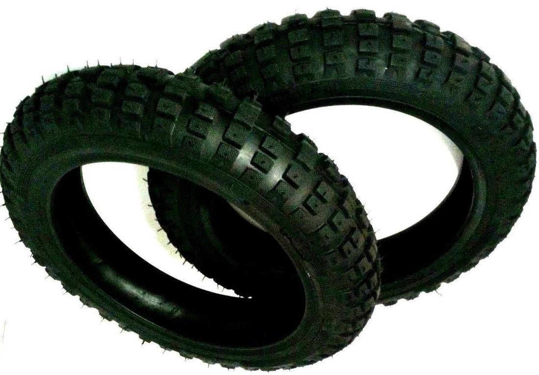 2) HD Tire 2.50-10 2.50X10 Tire For Honda AERO50 Aero 50 10' 10 Inch Knobbie