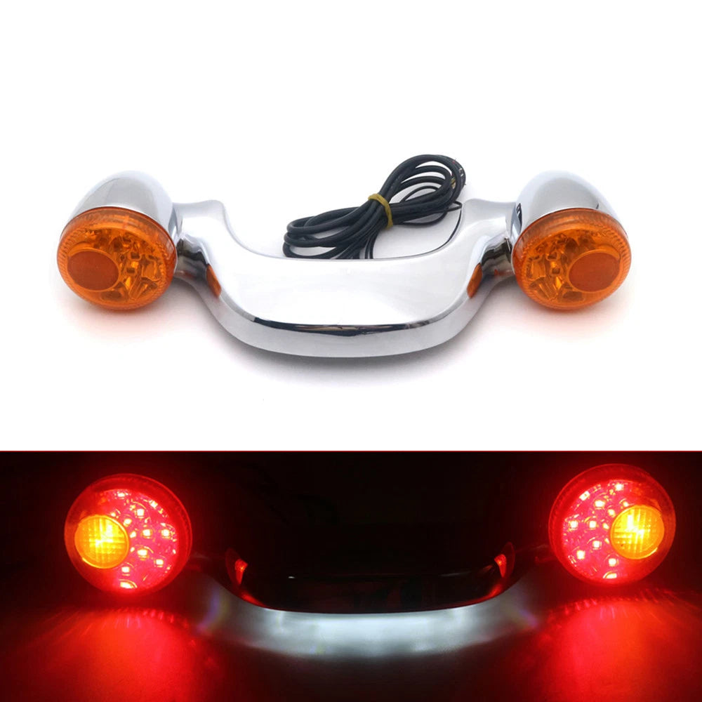 Rear Tail Brake Light Turn Signal Bar For Harley Street Glide Road Glide 10-17