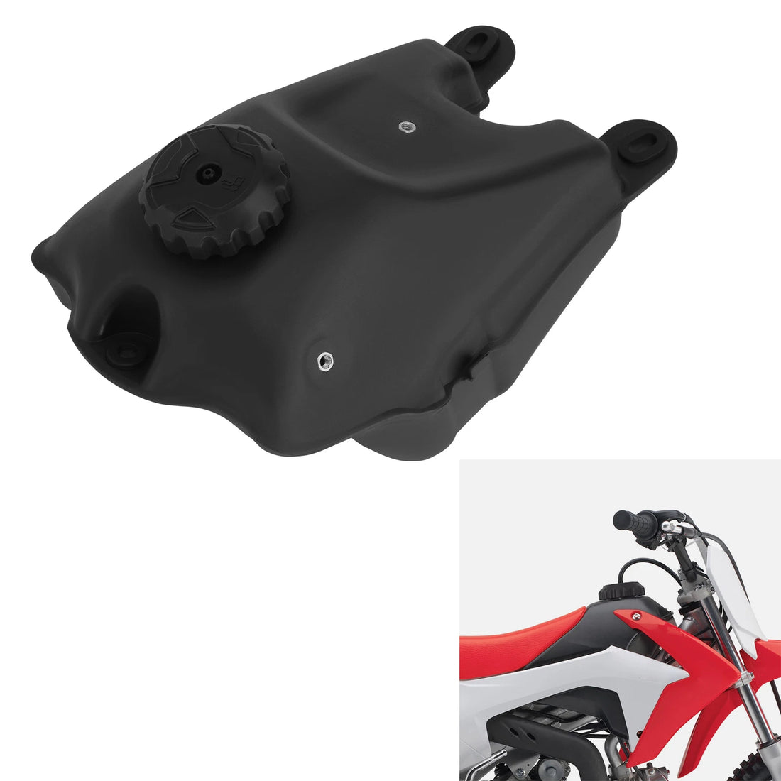 Fuel Gas Tank & Petcock Cap Fit For Honda CRF110 CRF110F 2013-2018 2014 2015 US