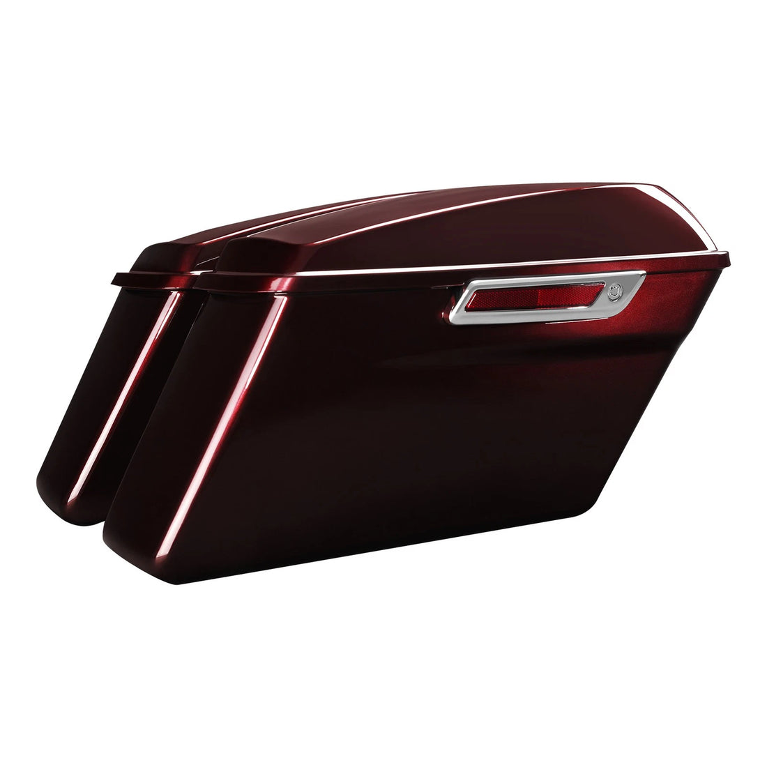 Hard Saddlebags Fit For Harley Touring Street Road Glide 14-24 Twisted Cherry