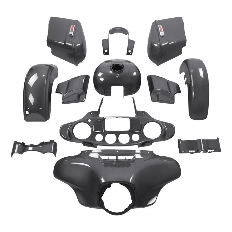 Fairings Body Kit Fit For Harley Street Glide Special 14+ Gauntlet Gray Metallic