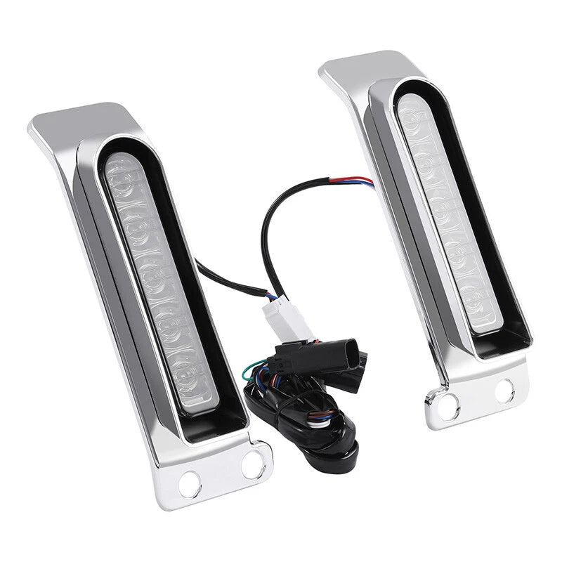 LED Saddlebag Support Filler Lights Fit For Harley Touring FLHTCU FLHTK 14-23 22