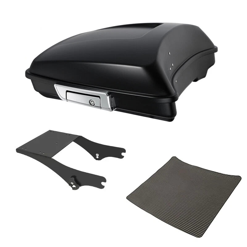 Matte Black Razor Trunk Mount Rack Fits For Harley Touring models 1997-2008