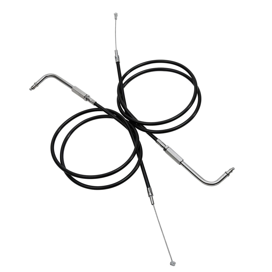 110cm Throttle Cables Wire Set Fit For Harley Sportster XL 883 1200 2002-2014