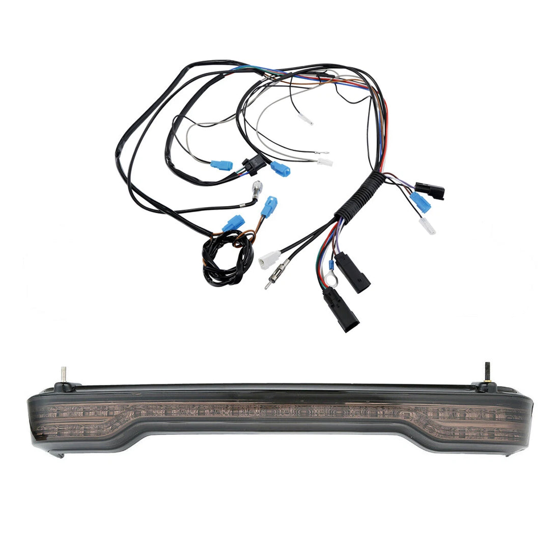 King Trunk LED Brake Turn Tail Light Harness Fit For Harley Street Glide 2014-25